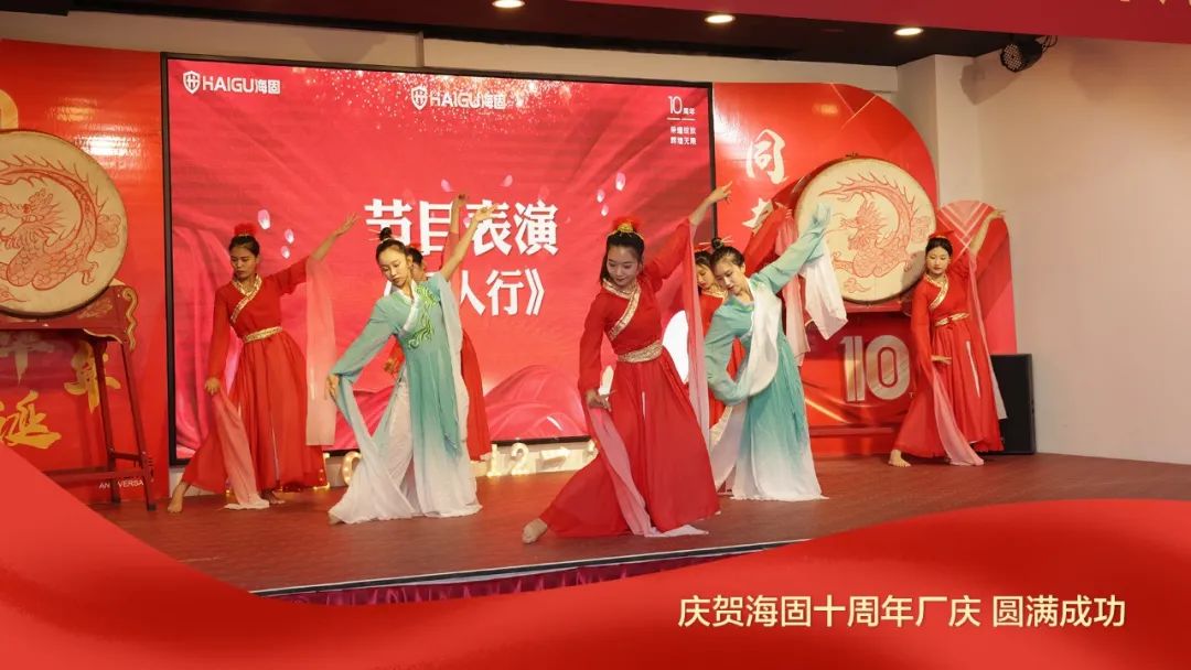 熱烈慶賀海固十周年廠慶圓滿成功！